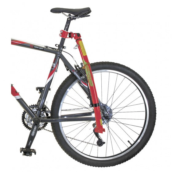 Trail-gator Tandem Bar 25.4 31,8 mm jeklena rdeča