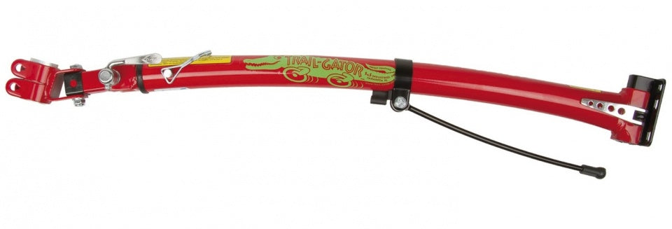 Trail-gator Tandem Bar 25.4 31,8 mm jeklena rdeča