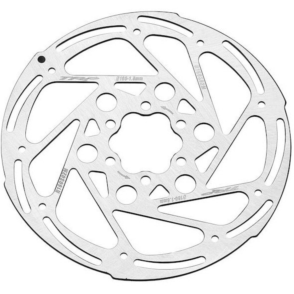 Rotore freno a disco TRP TR180S02M Ø180mm laser, argento
