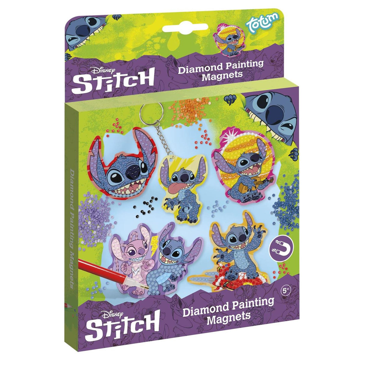 Totum-Stich-Diamantmalerei-Magnete