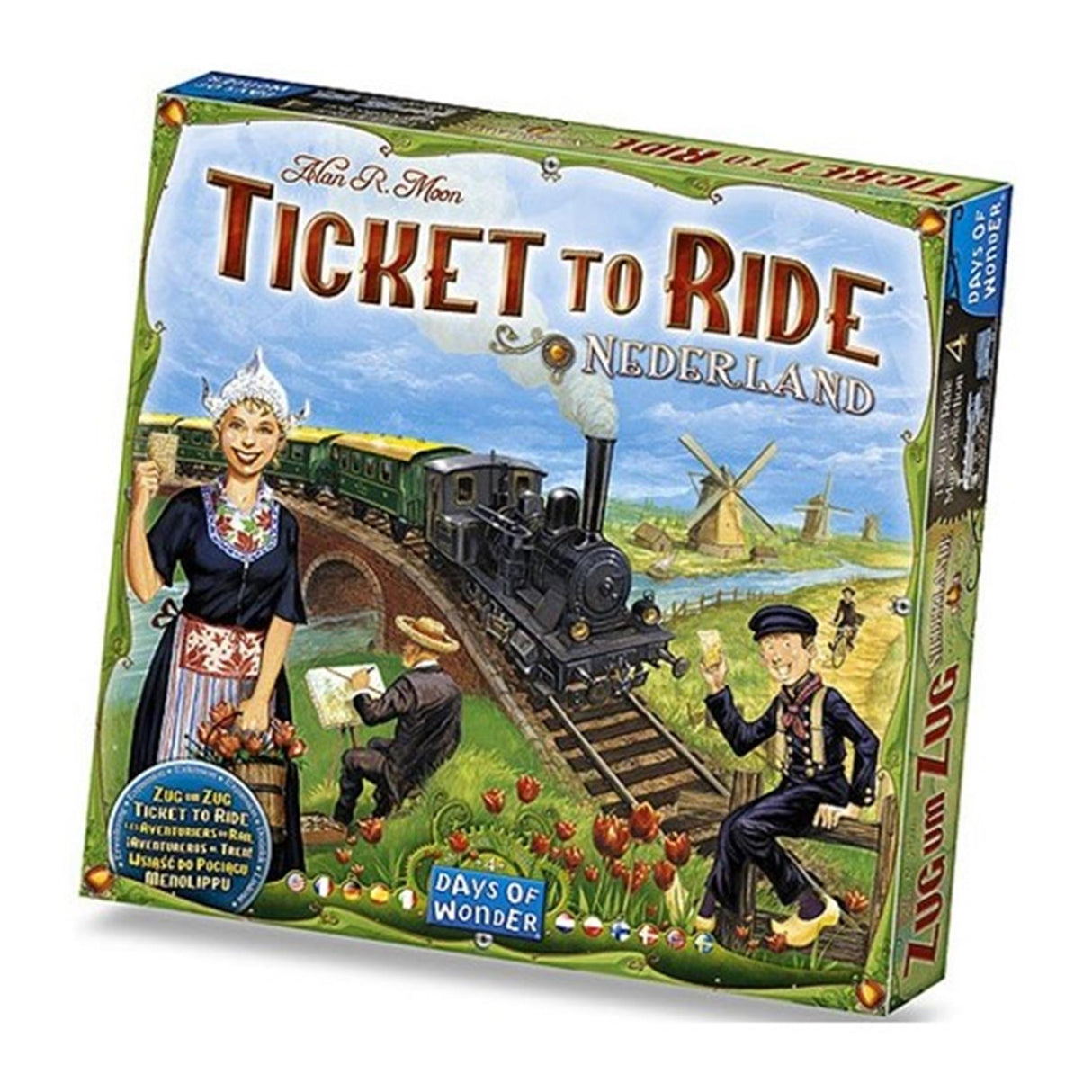 Tactic ticket to ride nederland days of wonder