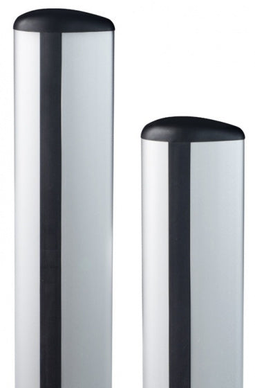 Barra del set di rack per tetto 100 kg 124 cm in argento in alluminio
