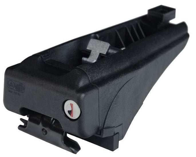 Barra del set di rack per tetto 100 kg 124 cm in argento in alluminio