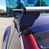 Conjunto de rack de telhado Barra de mosca Tesla 3 Alumínio preto