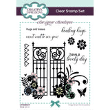 Creative expressions • designer boutique clear stamp set walk on in 15,2x10,16cm