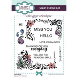 Creative expressions • designer boutique clear stamp set escape the ordinary 15,2x10,16cm