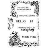 Creative expressions • designer boutique clear stamp set escape the ordinary 15,2x10,16cm