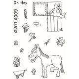 The paper boutique creative expressions • designer boutique clear stamp set good luck