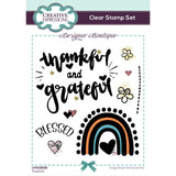Creative expressions • designer boutique clear stempels thankful