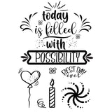 Creative expressions • designer boutique clear stempels possibilty
