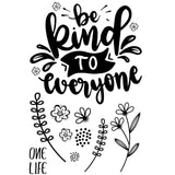 Creative expressions • designer boutique clear stempels be kind