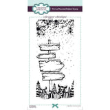 Creative expressions • designer boutique pre cut stamp festive trail 10,16x20,8cm