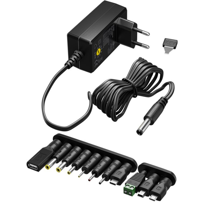 Abi goobay power supply 1000ma 12w stylized - 7795512
