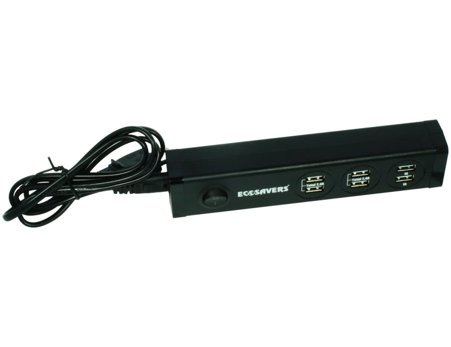 Ecosavers Smart USB -oplader 6 udgange