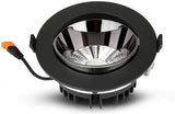 V-TAC LED LAMP VT-2-33 30W 3000K 2400LM ALUMINIUM Sort