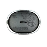 Valhal Hollännesch Uewen frittéiert Pan Goss Waff mat Lid oval 9 l