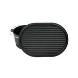 Valhal Hollännesch Uewen frittéiert Pan Goss Waff mat Lid oval 9 l