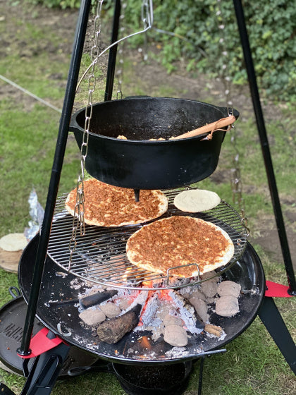 Valhal Hollännesch Uewen frittéiert Pan Goss Waff mat Lid oval 9 l