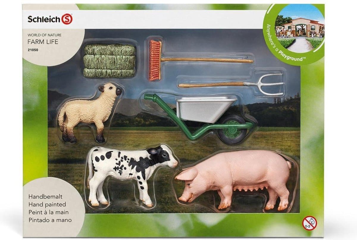 Schleich Farm Life Set Animal Care Set