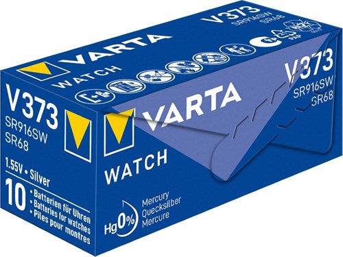 Varta 373 SR916 10 pezzi in una scatola