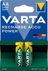 Varta aa батерия 2600ma блистер 2 r2u
