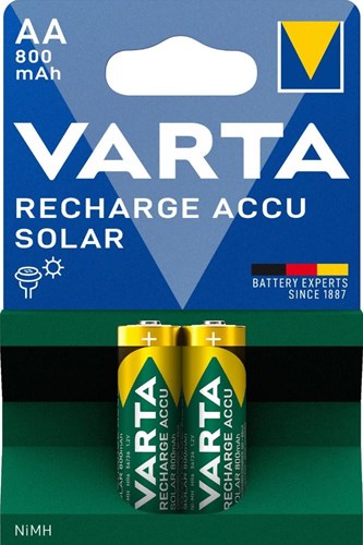 Varta aa батерия 800ma блистер 2 соларни 3311910