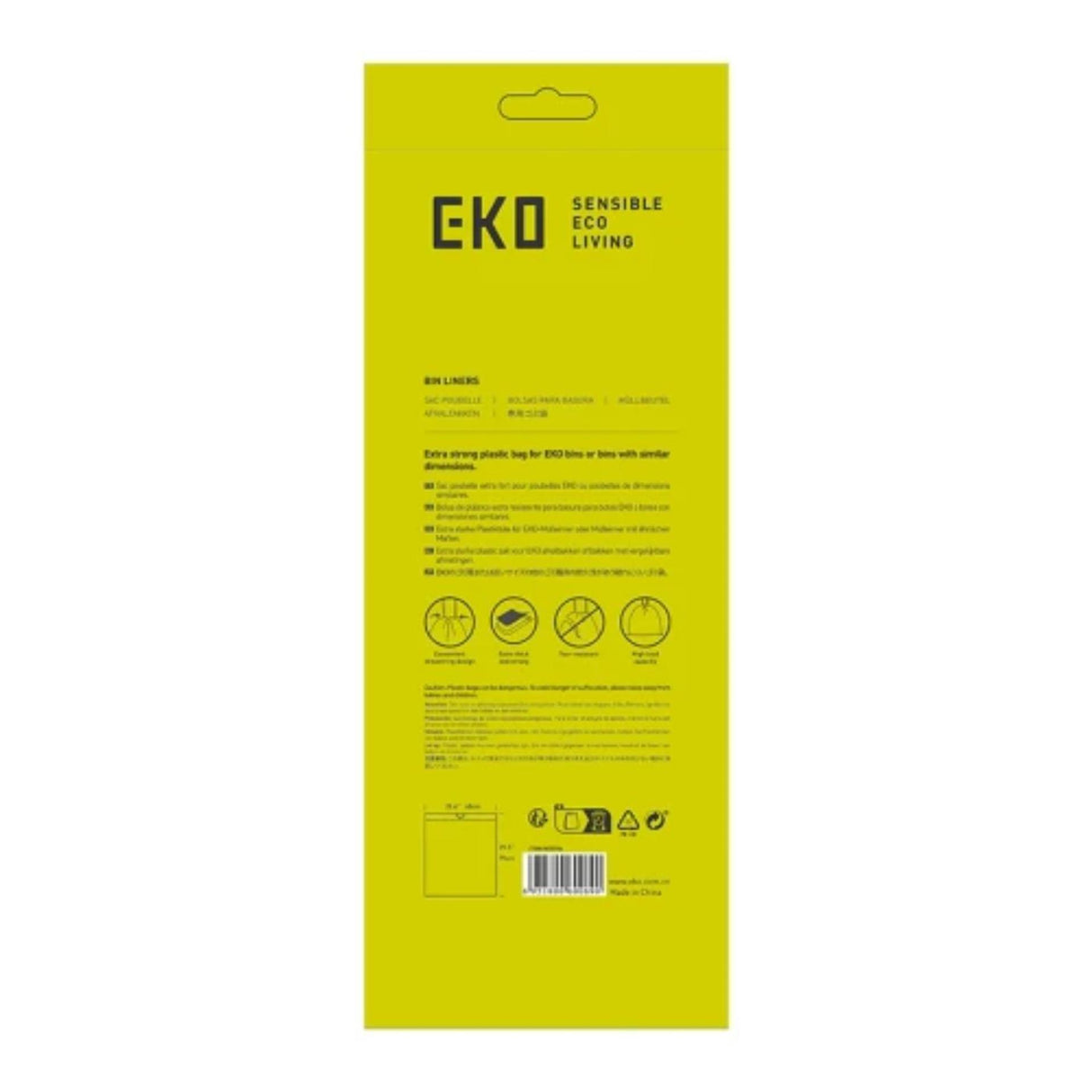 Bolsa de basura Eko tipo f 40-60 litros