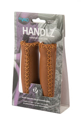 Velo handtag läder 128mm brunt - mjukt, fukt -reglerande, dämpning