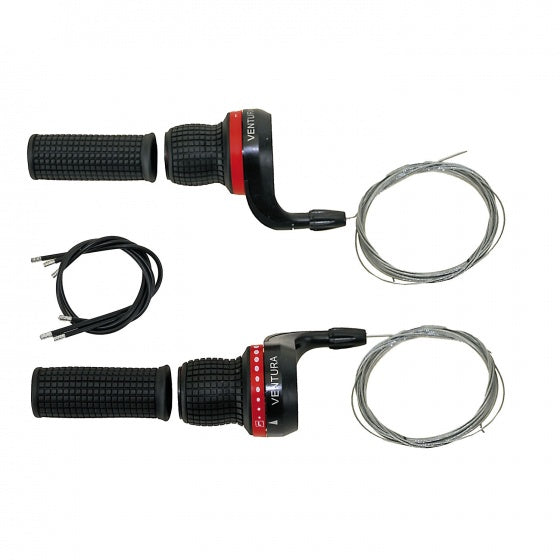 Ventura Shifters z uchwytem 21 prędkości czarny