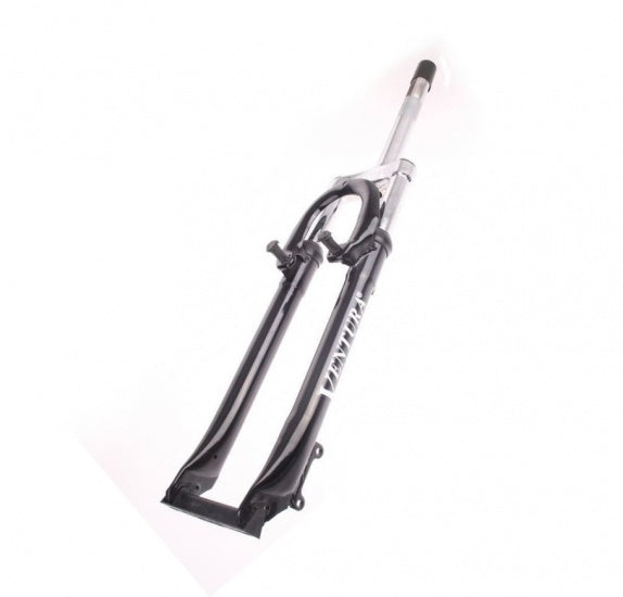 Ventura Front Fork Shipping Steel 28 tum styrrör 1 1 8 '' Svart