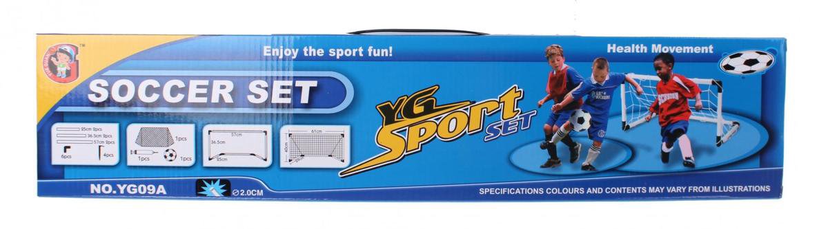 Jonotoys Soccer Set Football Goal with Ball