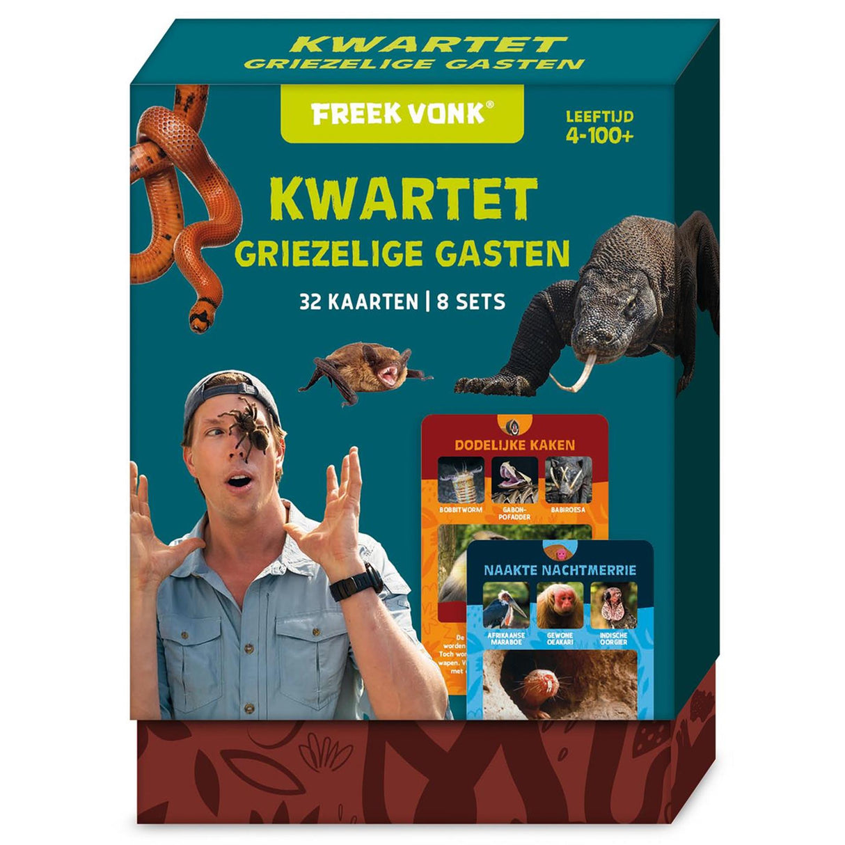 Imagebooks freek vonk griezelige dierenkwartet