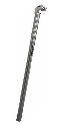 Sedež pritrjen 27,2 mm x 600 mm aluminijasto srebro