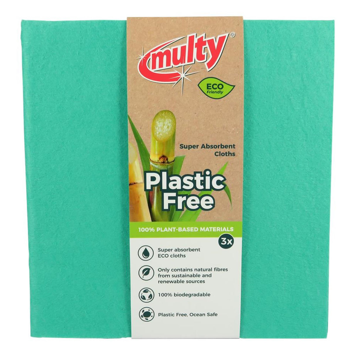 Multy umweltfreundliche Geschirrtücher im 3er-Pack