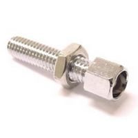 Kabelbolt messing m6 per 12