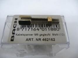 Perno de cable + ranura M6 por 6 pcs