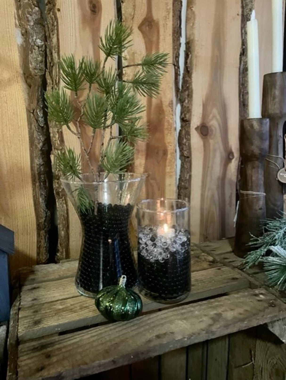 Hbx natural living waterparels groen zakje a 15gr