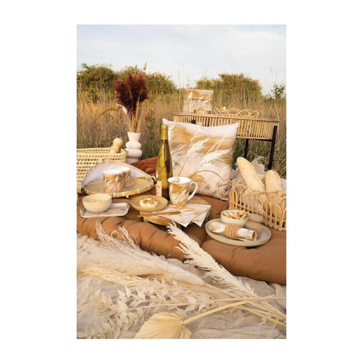 Ambiente servet 25 waving grass