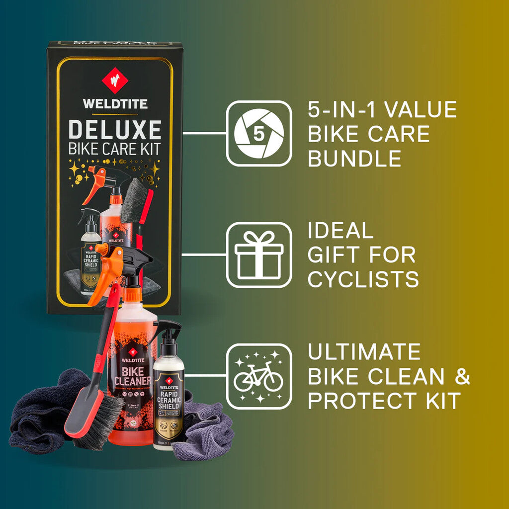 Weldtite Deluxe bicycle care set