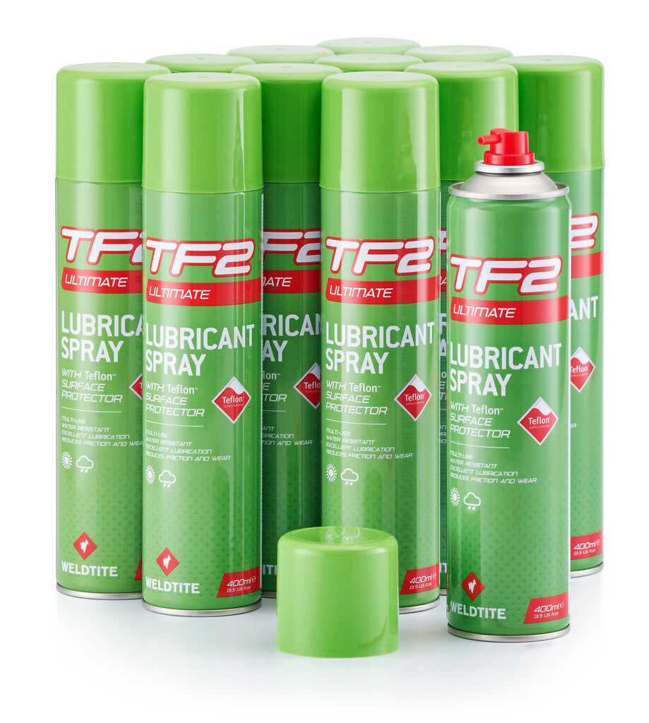 Weldtite TF2 lubricating oil+Teflon spray can 400 ml 3903015