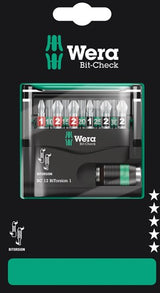 Wera 05136385001 12-dielna sada bitorsion bitorsion na kontrolu bitov v kazete - 05136385001