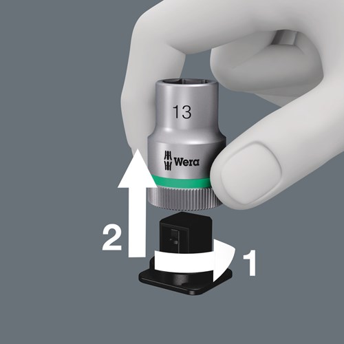 Wera 9445 stoffen etui click-torque c 3, leeg, 520 x 100 x 78 mm - 05136498001