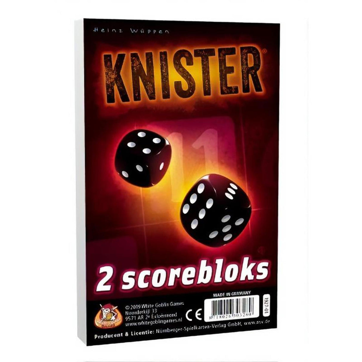 White goblin games knister scoreblokken expansion set, 2 pcs.