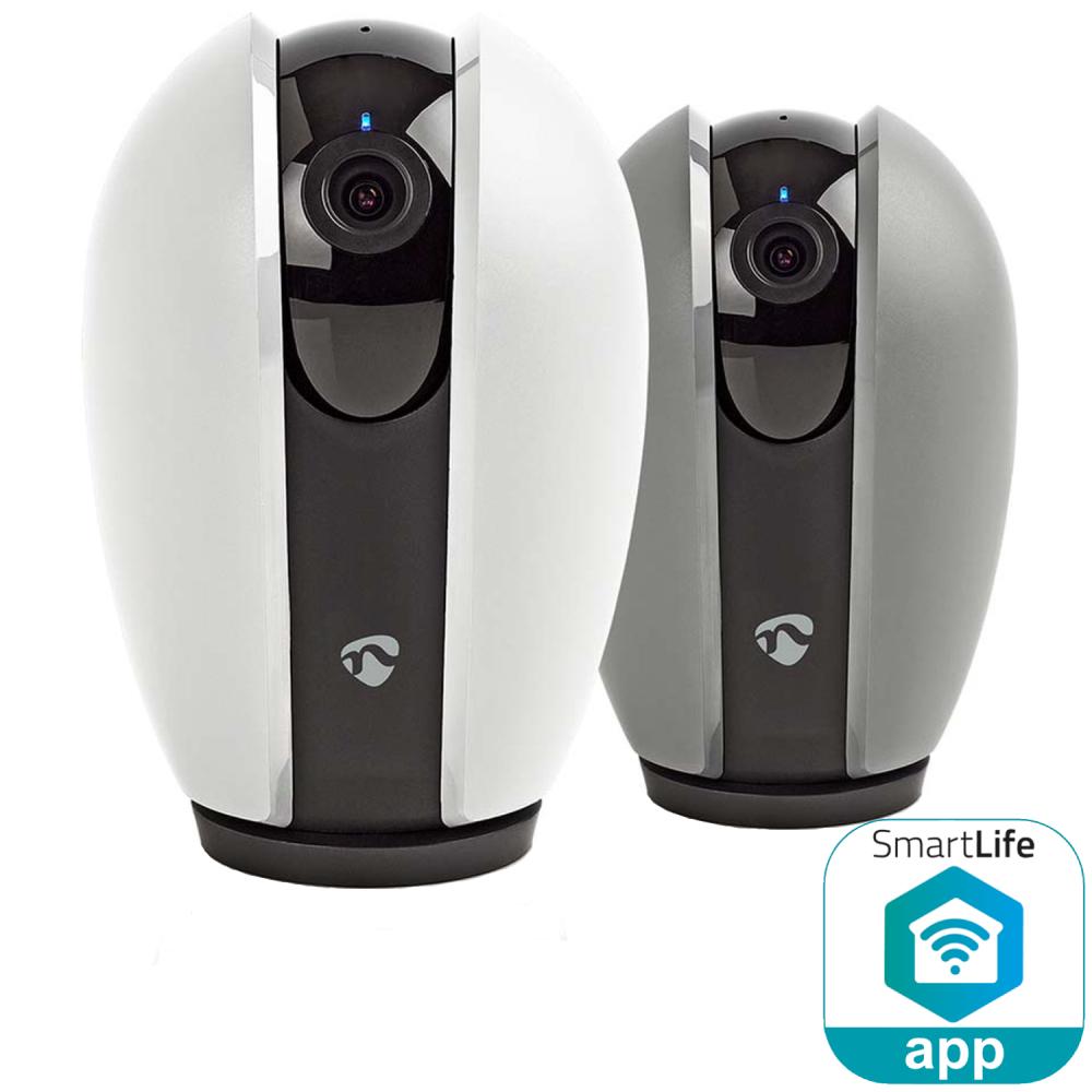 Vnitřní kamera Nedis smartlife | wi fi | Full HD 1080p | 1 kus - wifici21cgy wifici21cgy