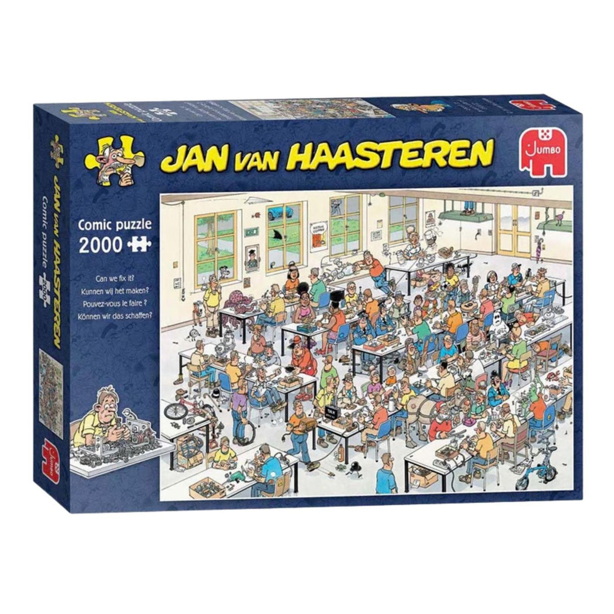 Rompecabezas gigante de Jan van Haasteren: ¿podremos hacerlo? - 2000 uds.