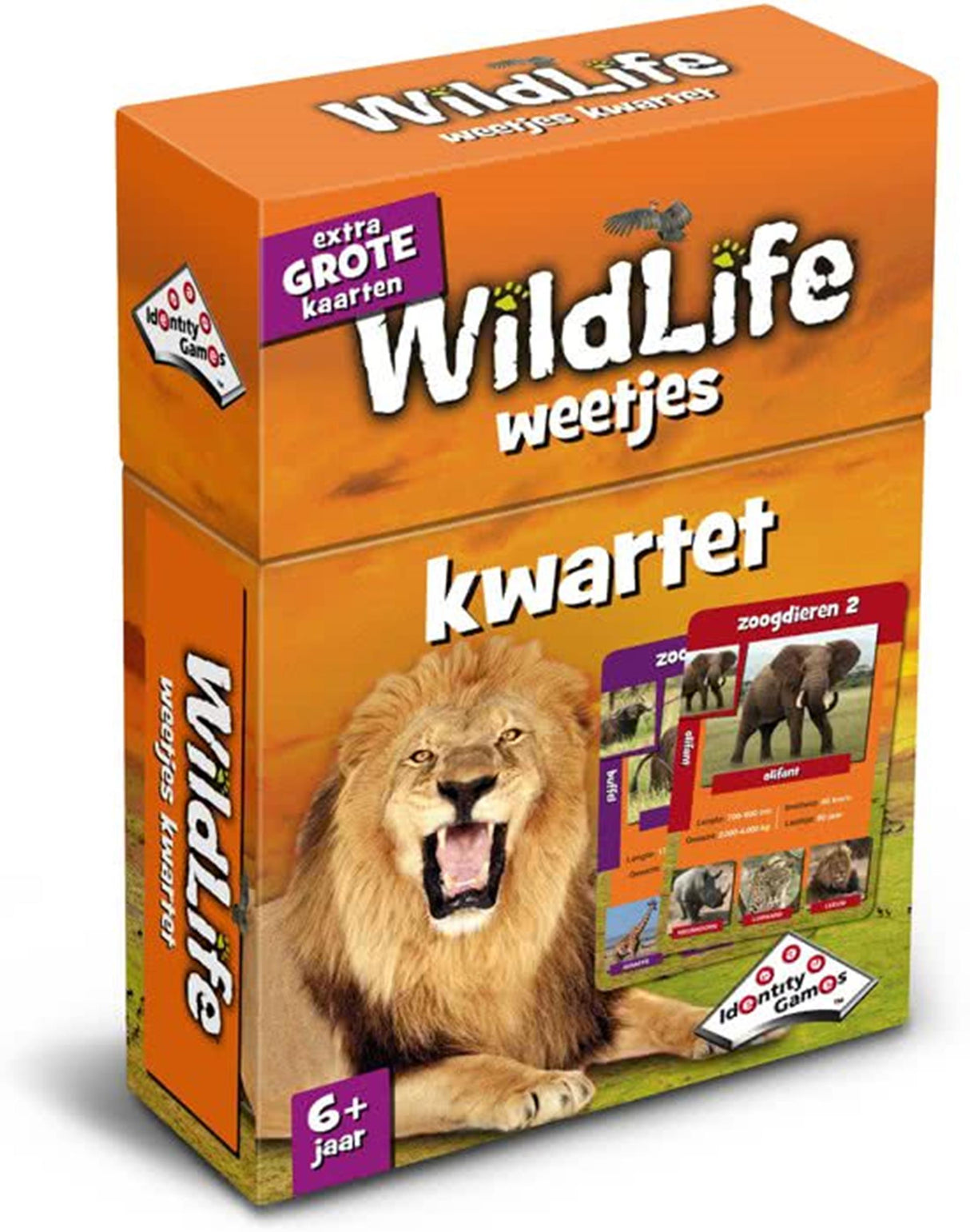 Boosterbox Wildlife Facts Quartett - Kartenspiel