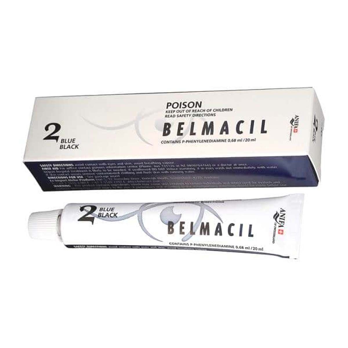 Belmacil eyelash dye blue black no. 2