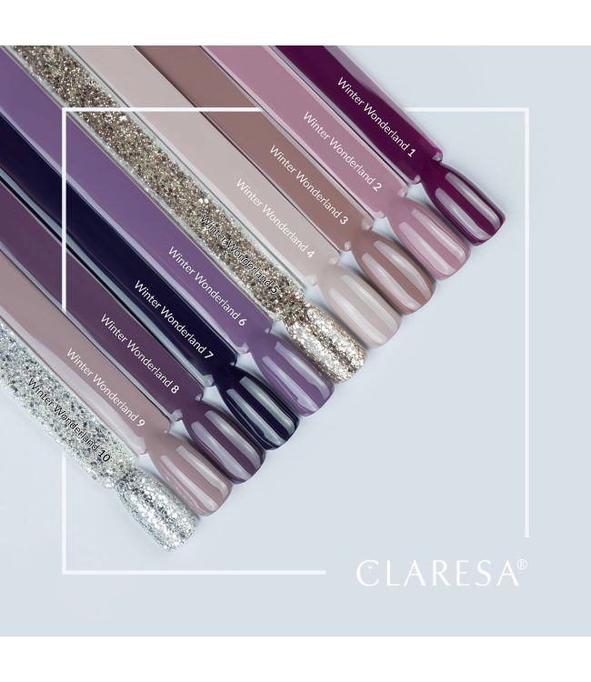 Claresa UV lideró a Gelak 5ml Winter Wonderland 3