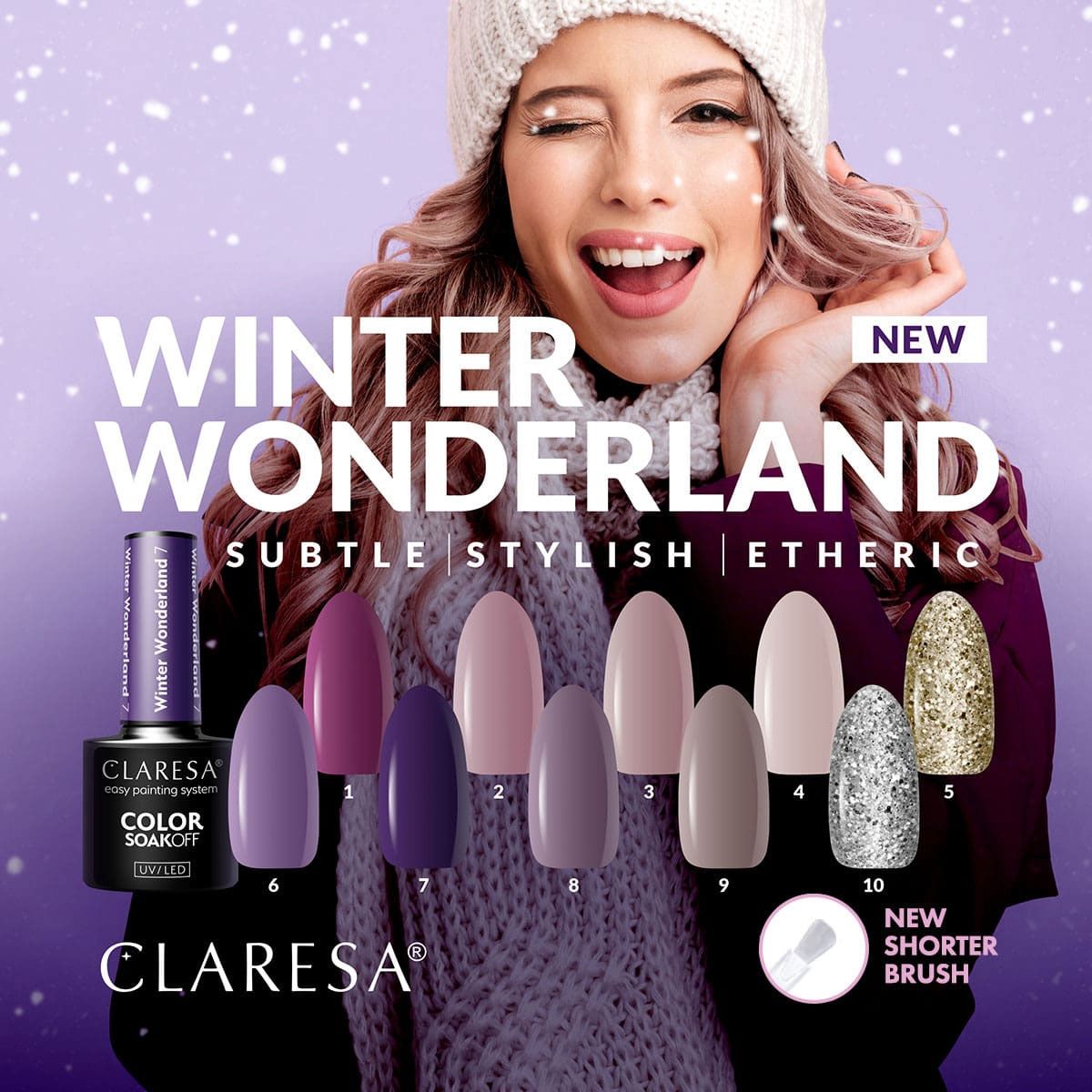 Claresa uv led gellak 5ml winter wonderland 9