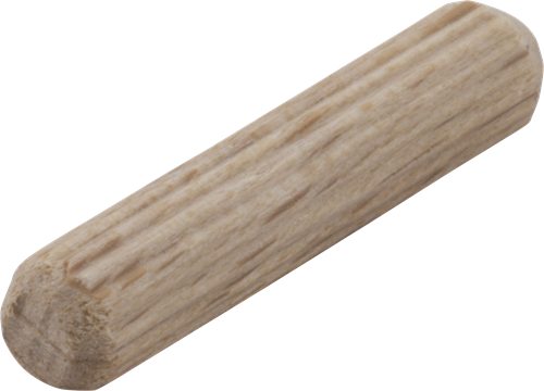 Wolfcraft Grooved Wooden Dowels | beech | ø6 x 30mm | 50 pieces - 2906000